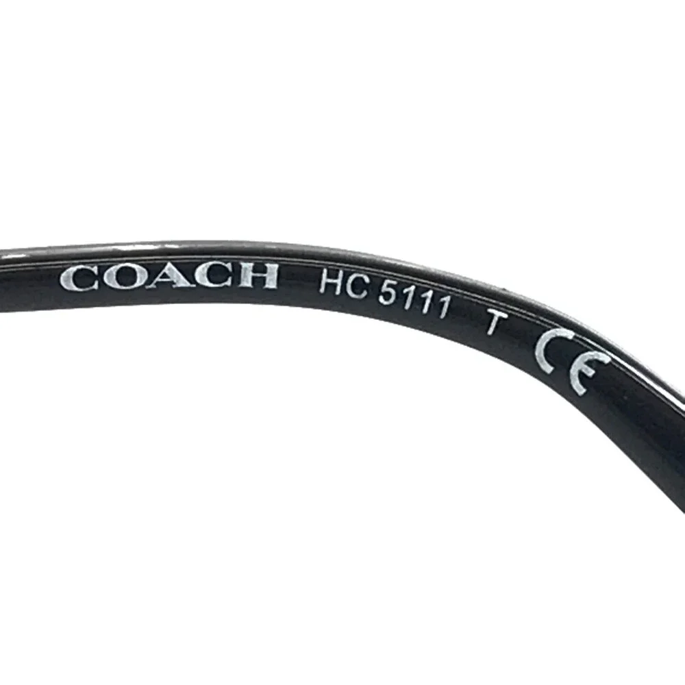 Coach Eyeglasses Frames HC5111 9346 Shiny Light Gold Cat Eye Full Rim 53-17-140